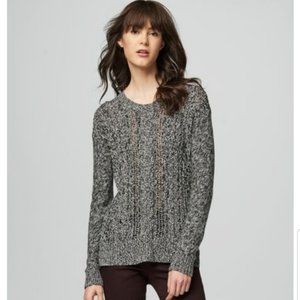 Prince & Fox- Marled Knit Sweater (Aero)